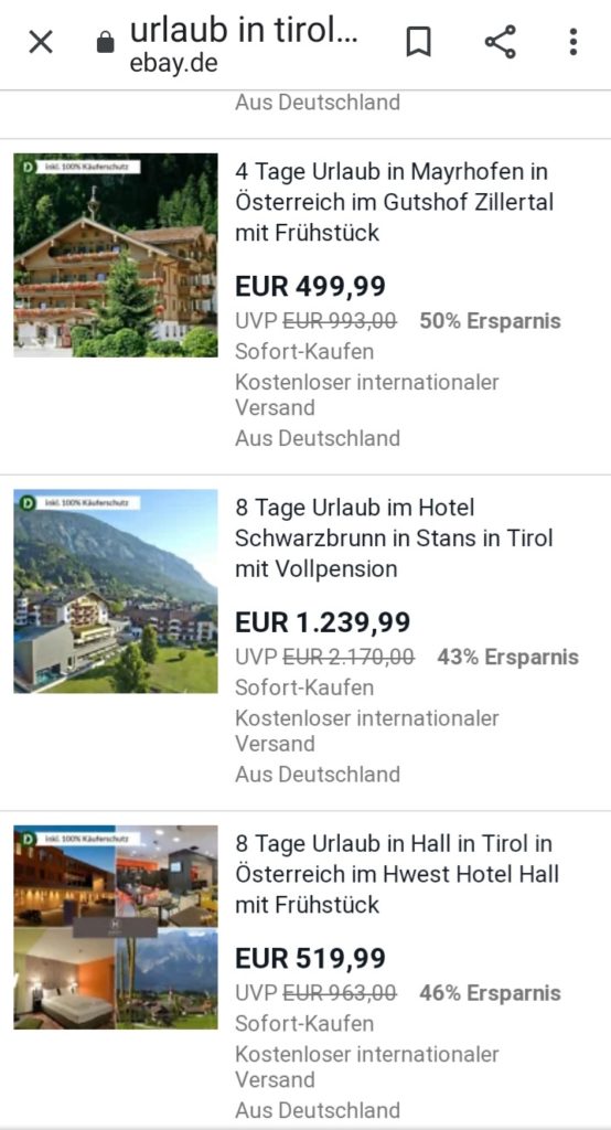 Günstige Urlaube in Tirol findet man nicht nur bei Buchungsplattformen wie Booking.com.